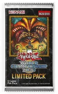 YU-GI-OH - WORLD CHAMPIONSHIP 2025 LIMITED BOOSTER PACK - EN